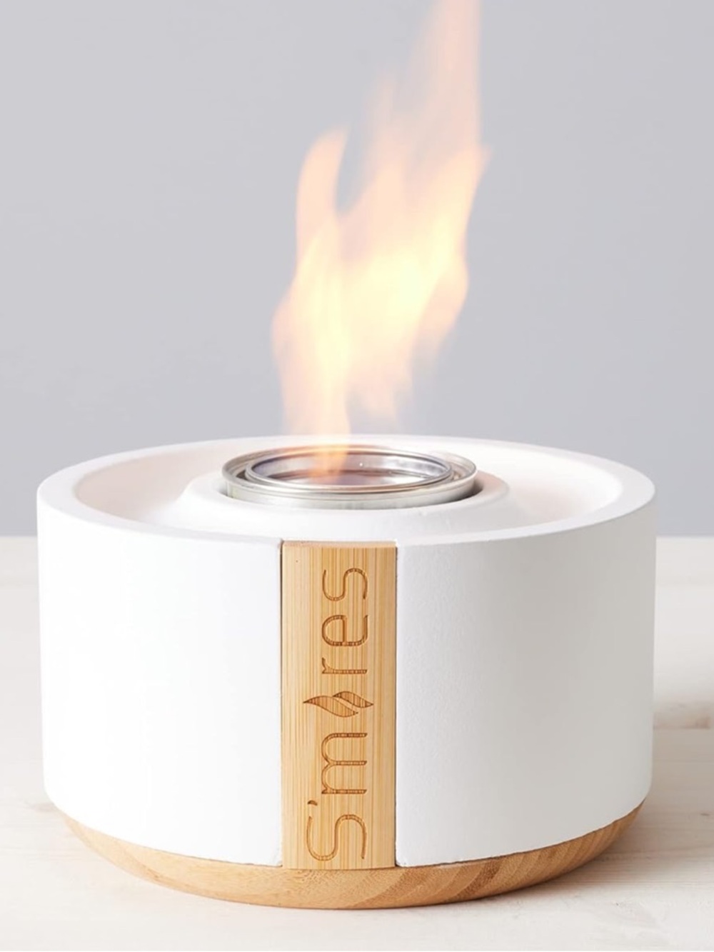 TerraFlame Portable Indoor Outdoor Smoke Free Clean Burn Gel S'mores Tabletop